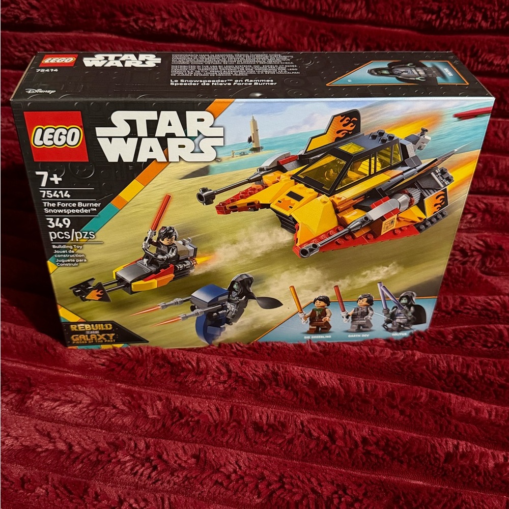 LEGO Star Wars The Force Burner Snowspeeder - Yellow and Black